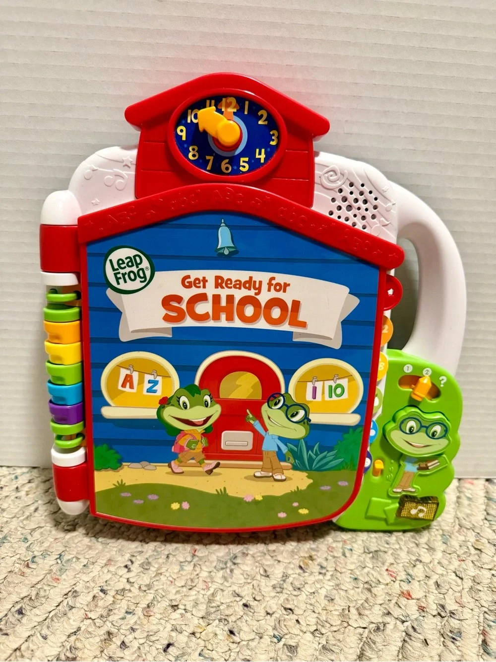 Leap Frog Get Ready For School Book Learning Educational Toy Colors Alphabet